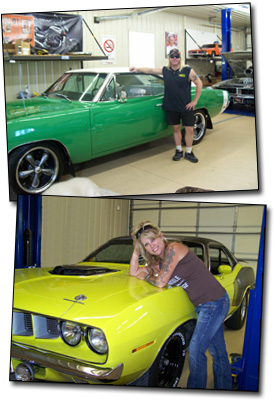 Troy and Laura of The R/T Garage